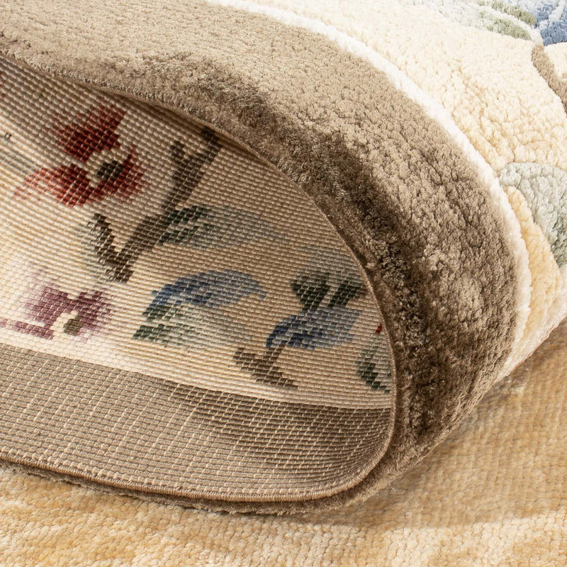 Zijden tapijt - China zijde - 120 x 61 cm - goud