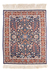 Oosters tapijt - Hereke - 107 x 82 cm - donkerblauw