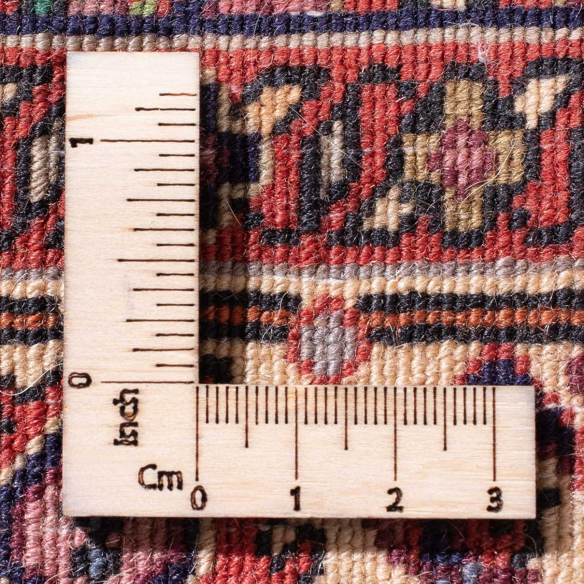 Perzisch tapijt - Bijar - 105 x 75 cm - rood