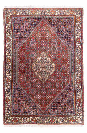 Perzisch tapijt - Bijar - 210 x 140 cm - roest