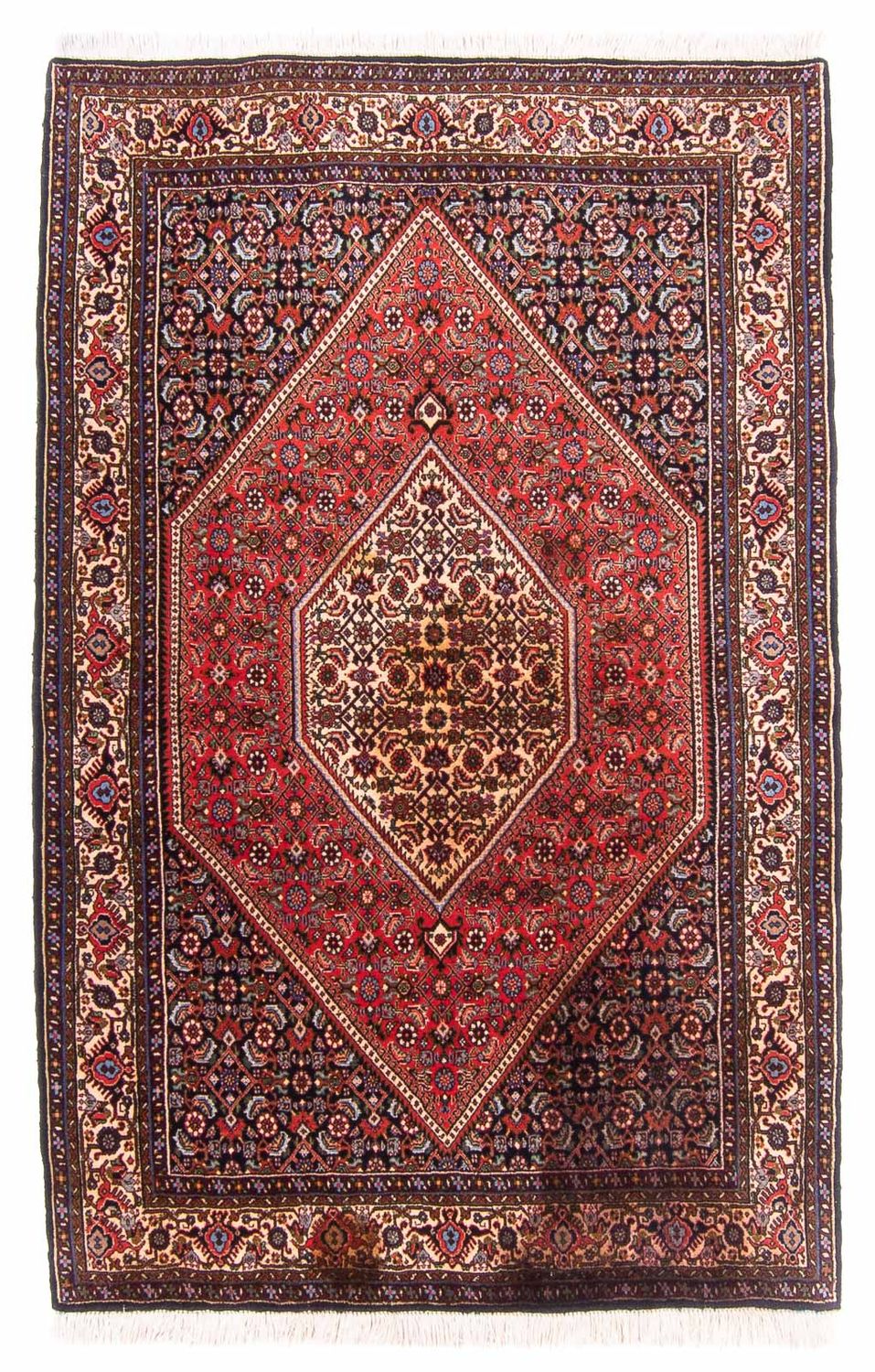 Perzisch tapijt - Bijar - 170 x 114 cm - rood