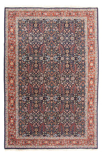 Oosters tapijt - Hereke - 290 x 187 cm - donkerblauw