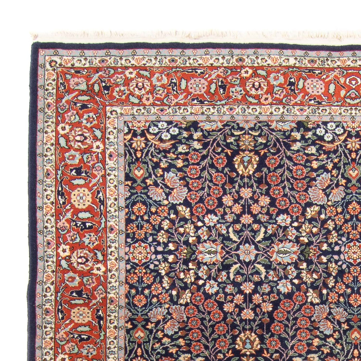 Oosters tapijt - Hereke - 290 x 187 cm - donkerblauw