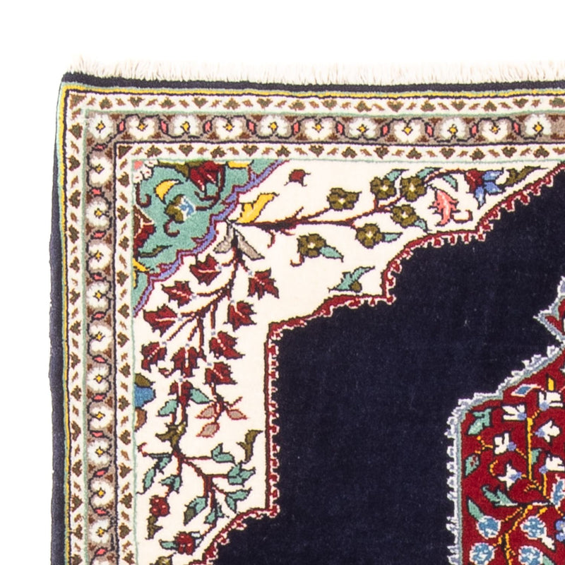 Perzisch tapijt - Tabriz - Royal - 96 x 76 cm - donkerblauw