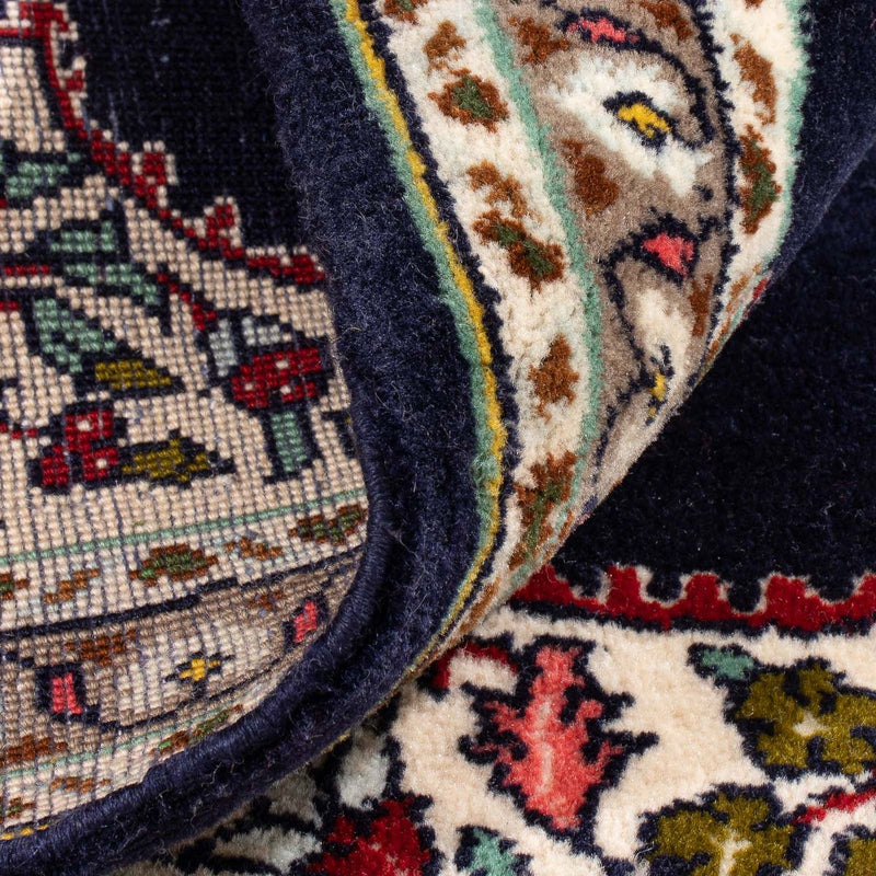 Perzisch tapijt - Tabriz - Royal - 96 x 76 cm - donkerblauw