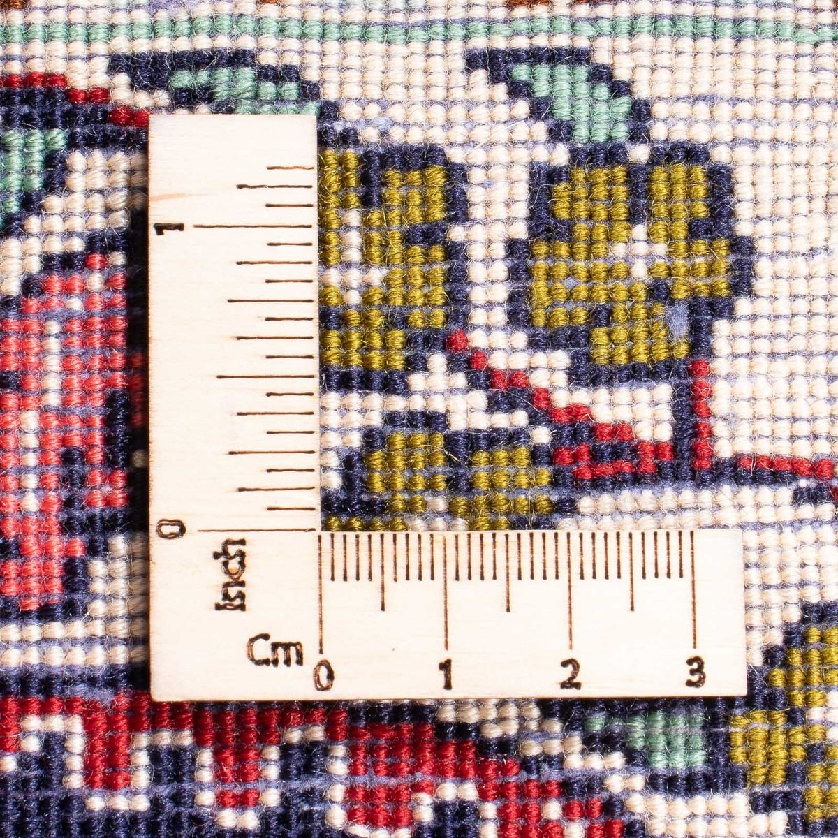 Perzisch tapijt - Tabriz - Royal - 96 x 76 cm - donkerblauw