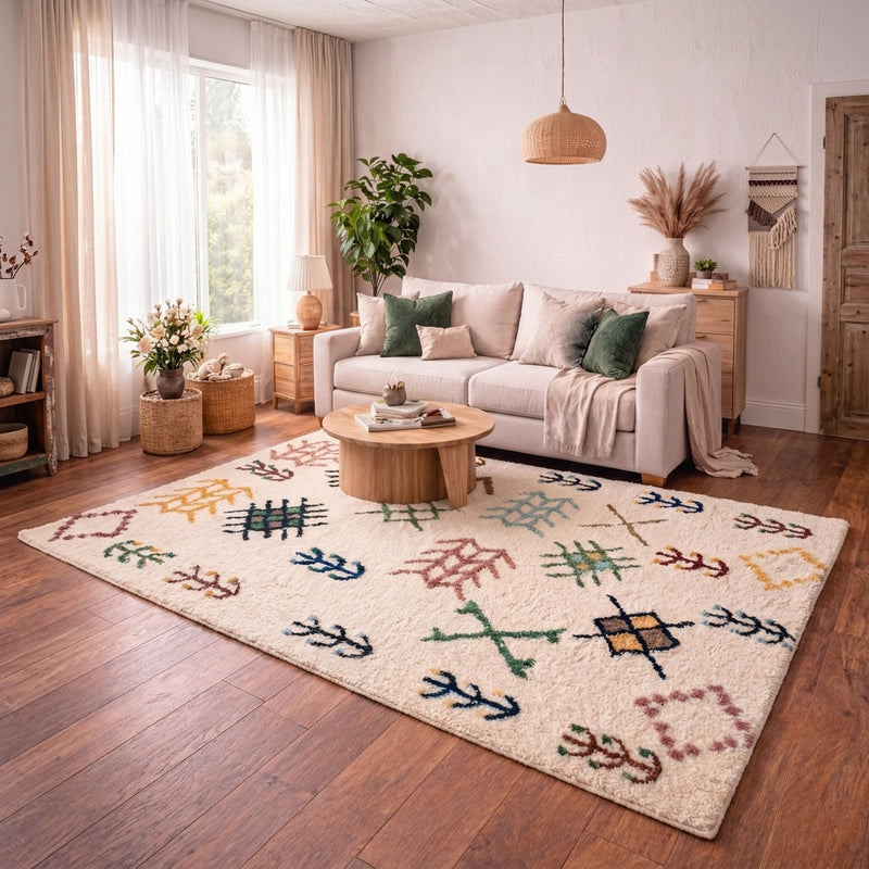 Wollen tapijt Marrakech Majesty - Wollen tapijt