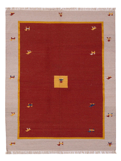 Moderne kilim Tapijt - Wollen tapijt
