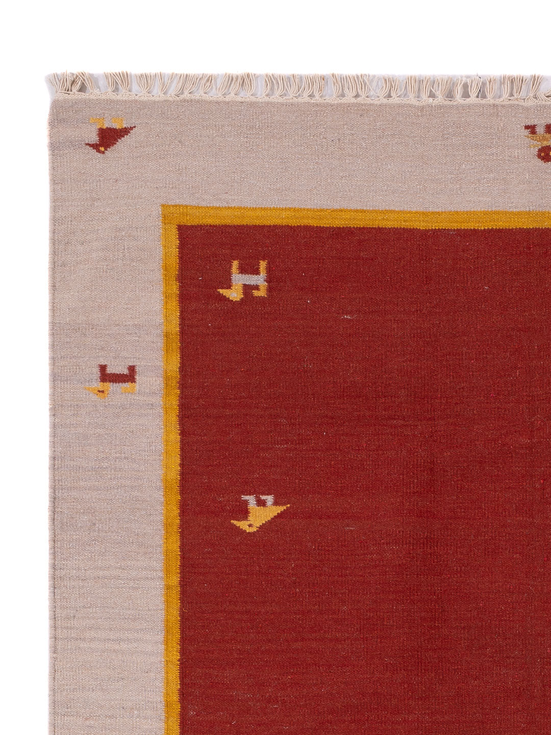 Moderne kilim Tapijt - Wollen tapijt