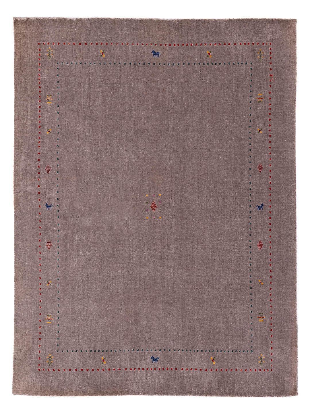 Gabbeh Tapijt - Loribaft Softy - 240 x 170 cm - karamel