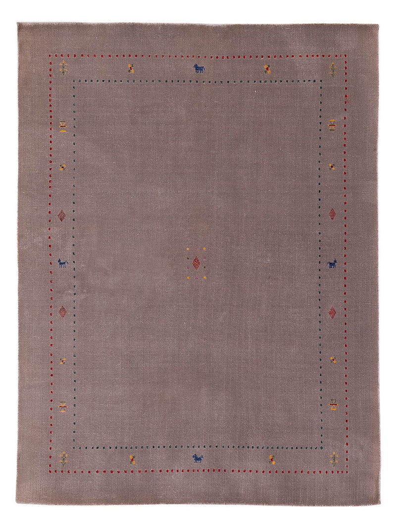 Gabbeh Tapijt - Loribaft Softy - 240 x 170 cm - karamel