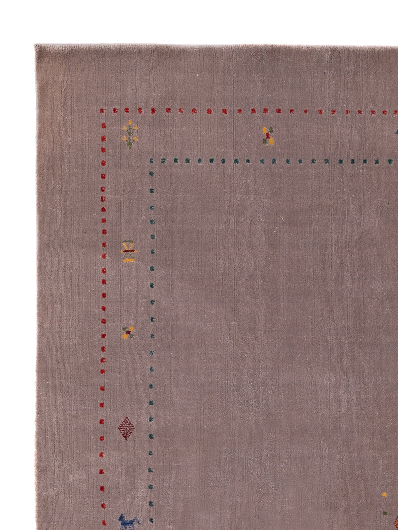 Gabbeh Tapijt - Loribaft Softy - 240 x 170 cm - karamel