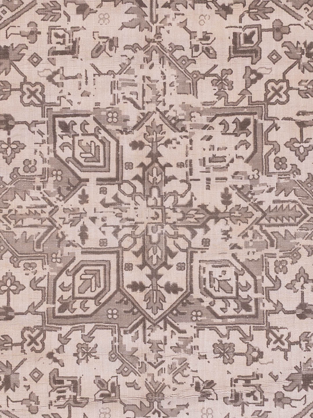 Viskose Teppich - 300 x 230 cm - grau