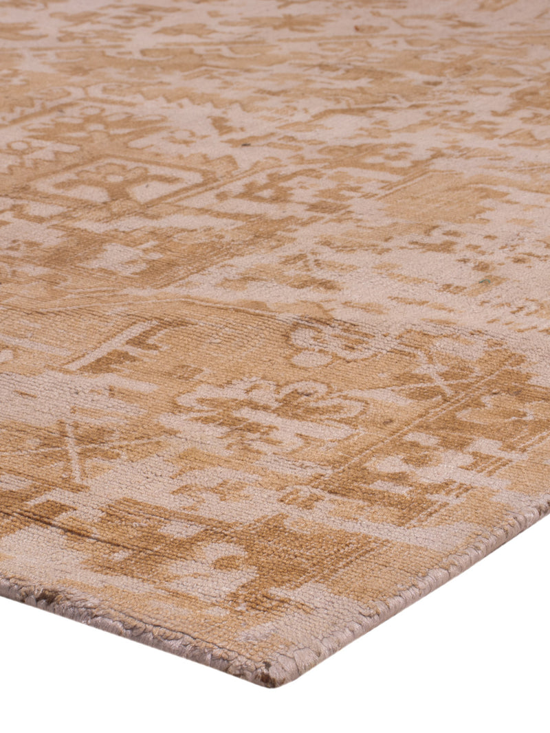 Viskose Teppich - 300 x 250 cm - gold