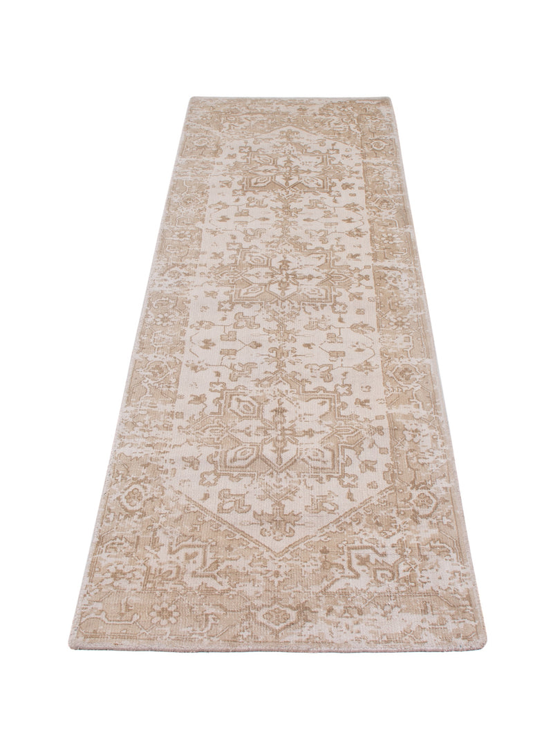 Loper Viscose tapijt - 240 x 80 cm - karamel