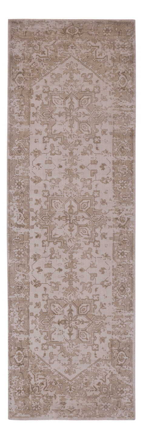 Loper Viscose tapijt - 240 x 80 cm - karamel