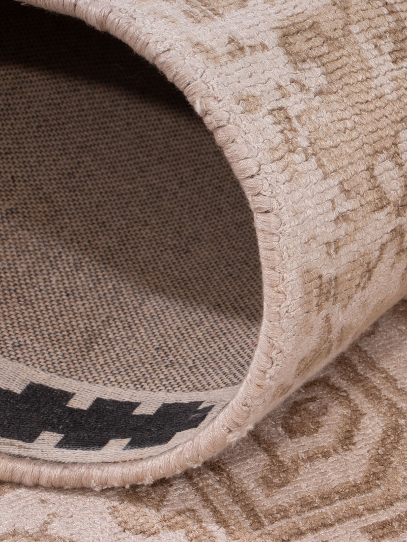 Loper Viscose tapijt - 240 x 80 cm - karamel