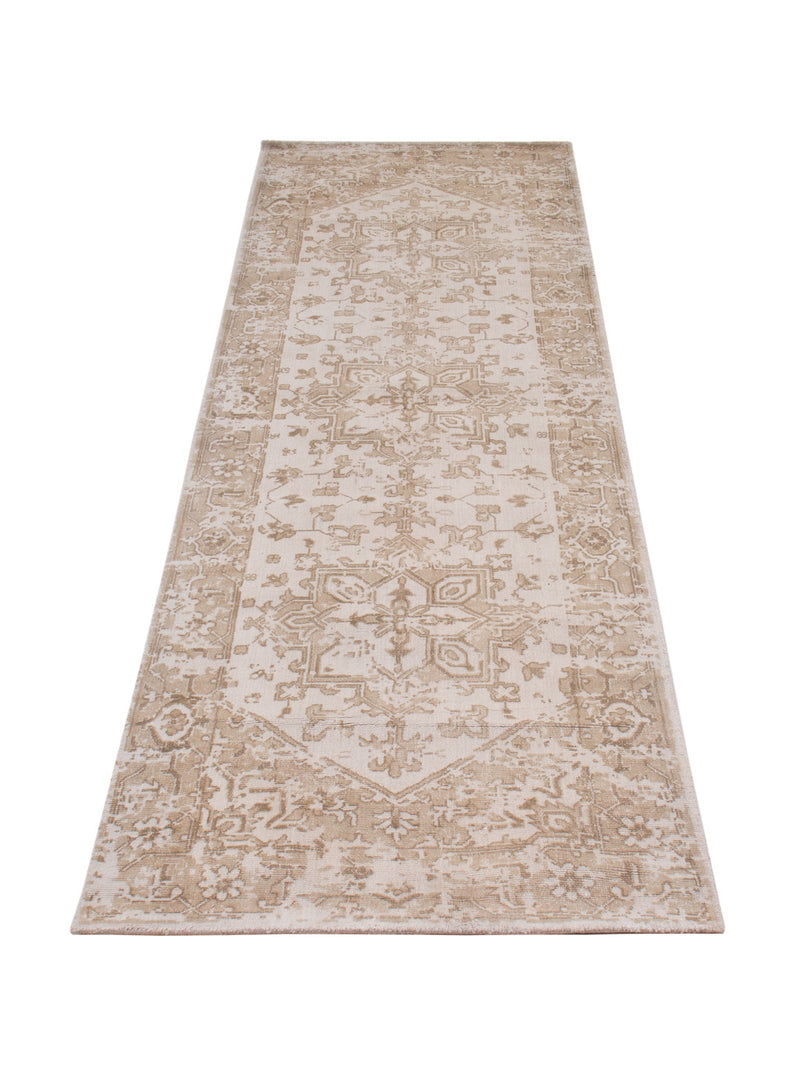 Loper Viscose tapijt - 240 x 80 cm - karamel