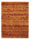 Indo Gabbeh Tapijt - Wollen tapijt - Rechthoekig / Roest / 60 x 90 cm Rechthoekig