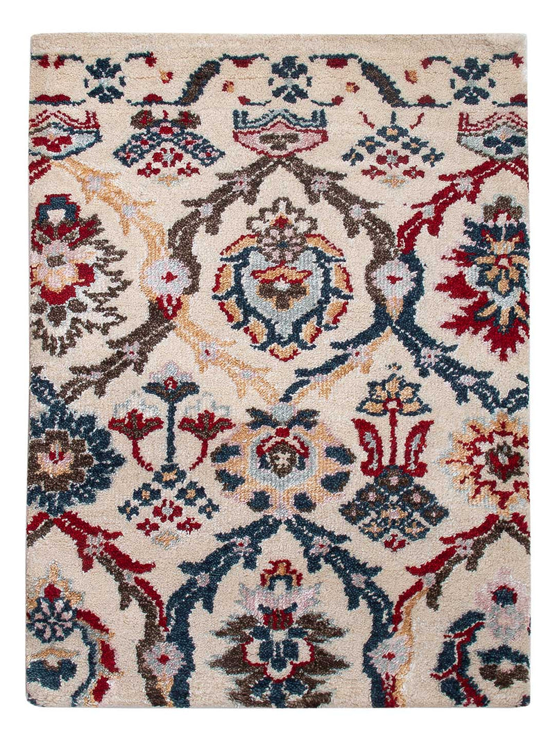 Gabbeh tapijt - Indus - 90 x 60 cm - karamel