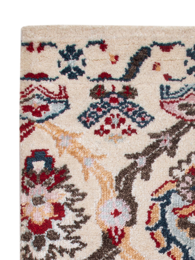 Gabbeh tapijt - Indus - 90 x 60 cm - karamel