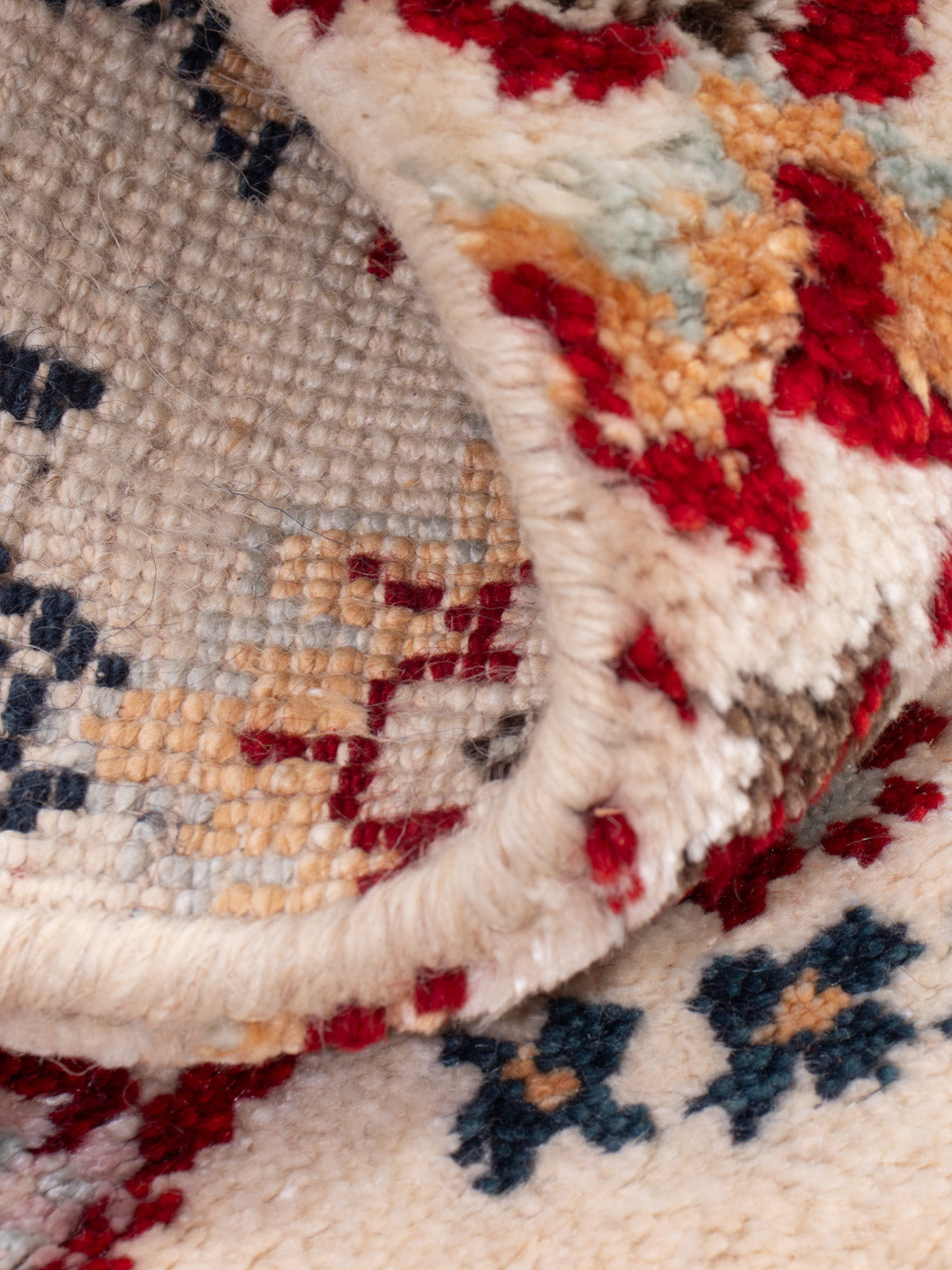 Gabbeh tapijt - Indus - 90 x 60 cm - karamel