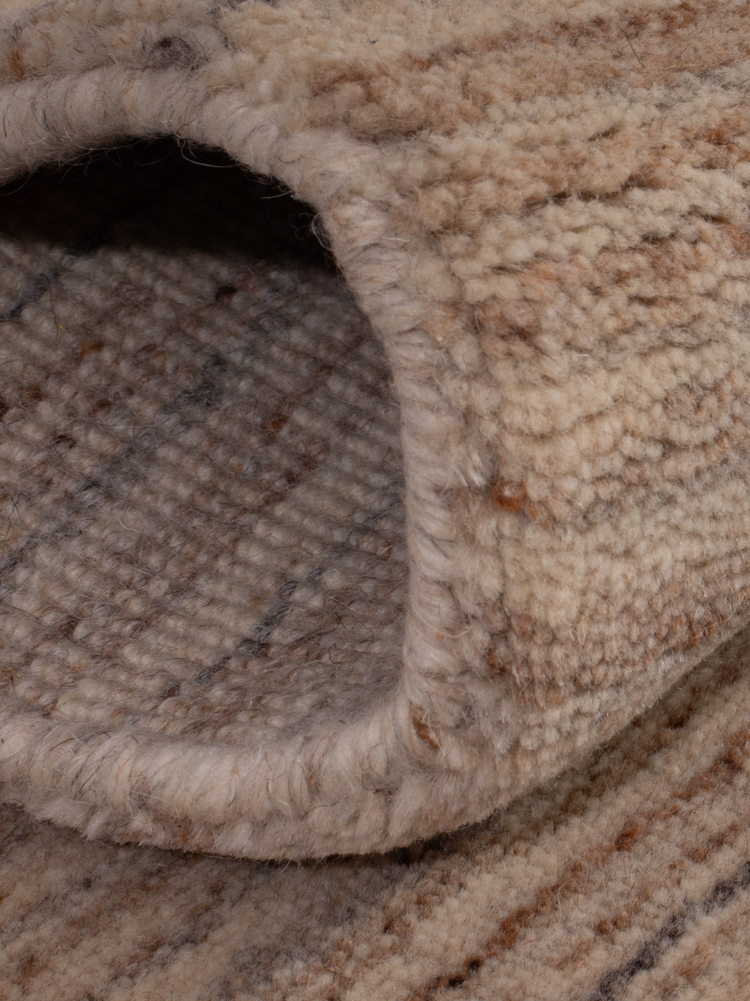 Gabbeh Teppich - Loribaft Softy - 90 x 60 cm - beige