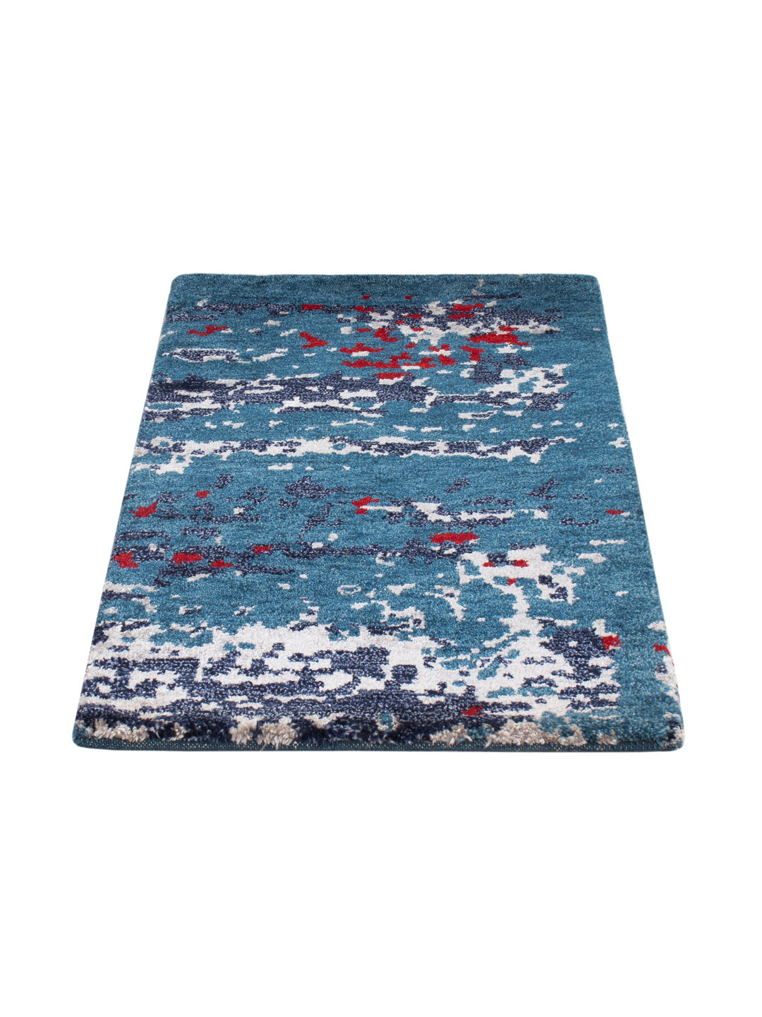 Gabbeh Teppich - Indus - 90 x 60 cm - blau