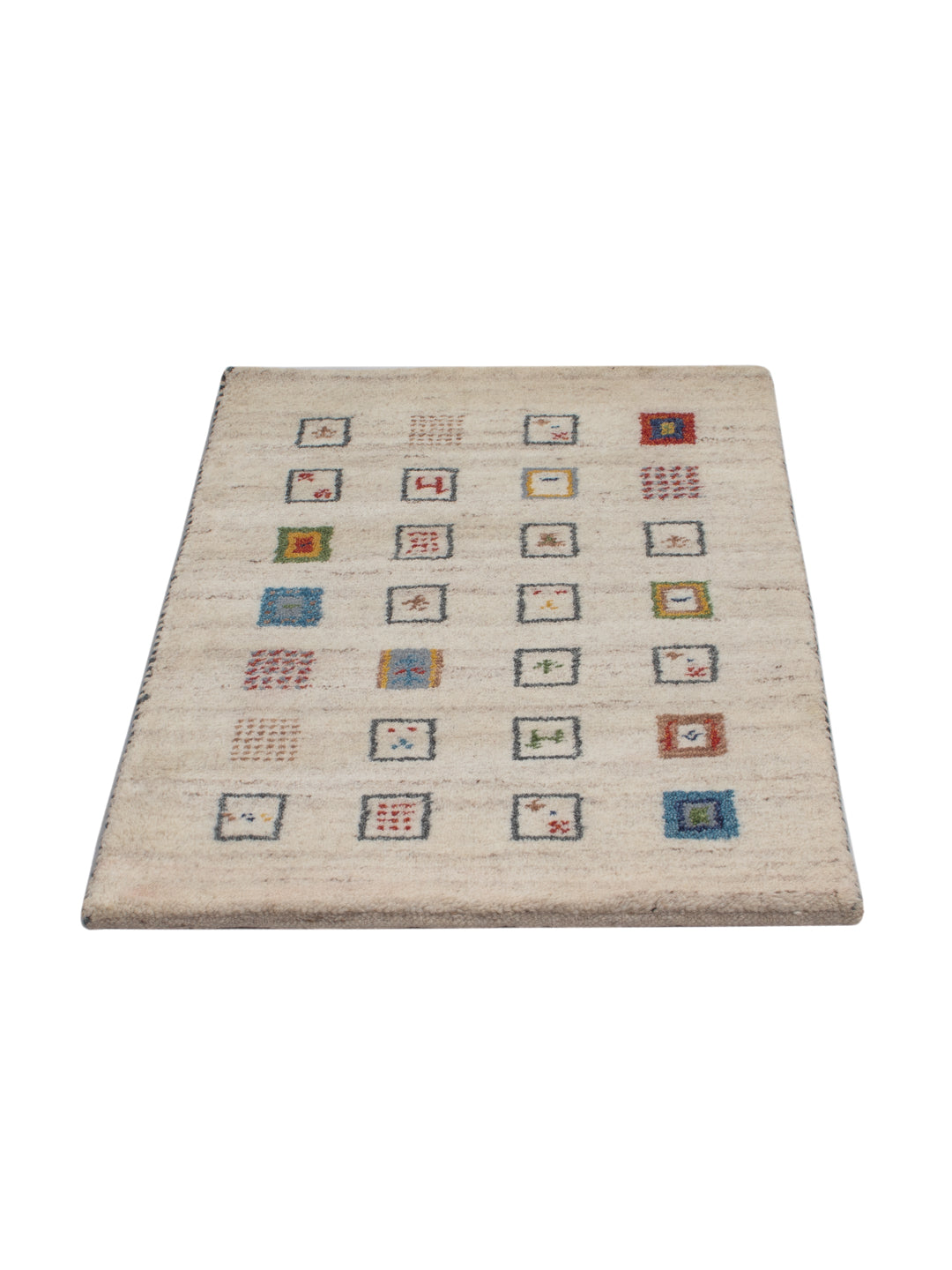 Gabbeh Teppich - Indus - 90 x 60 cm - beige