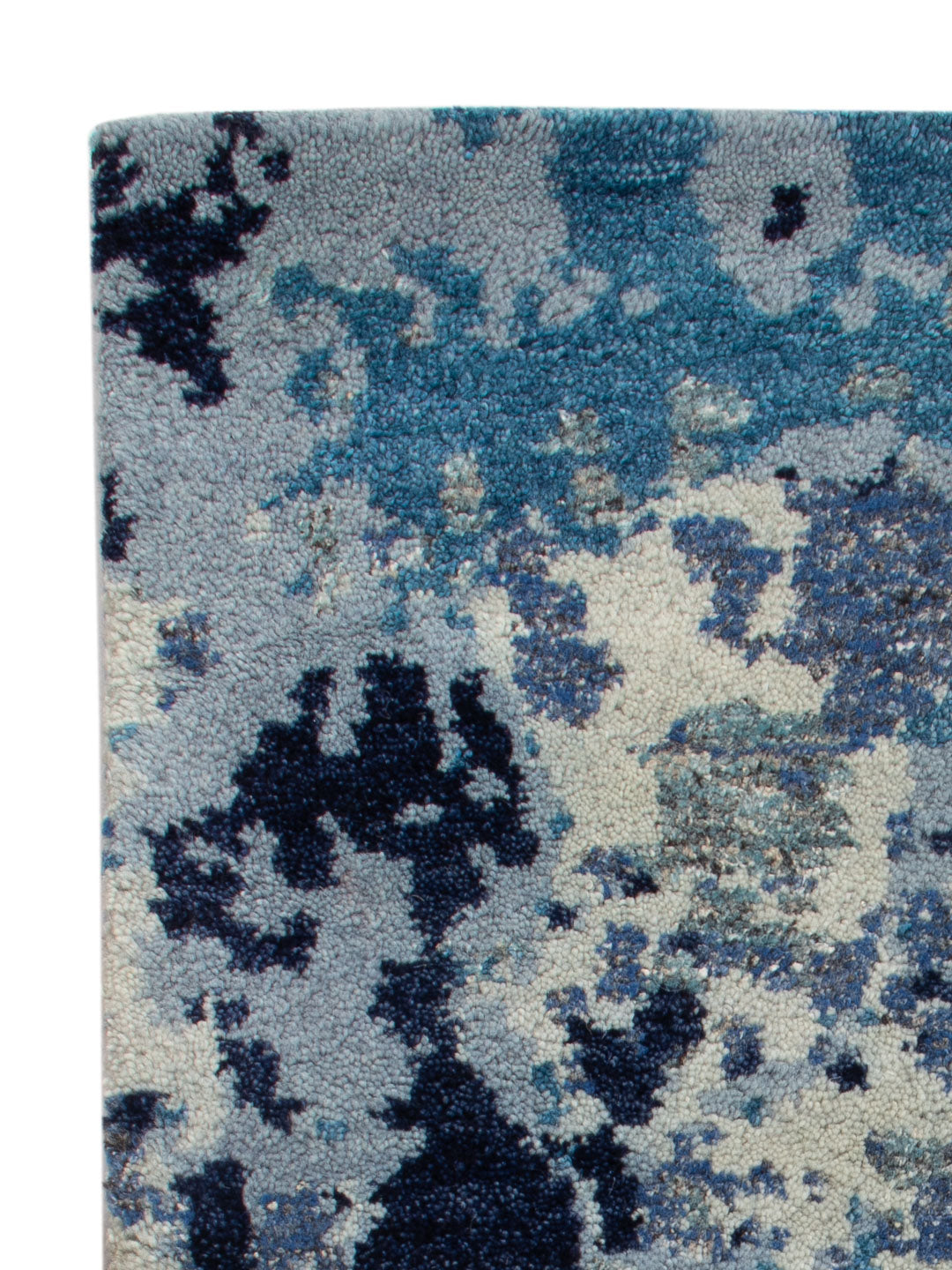 Gabbeh Teppich - Indus - 90 x 60 cm - blau