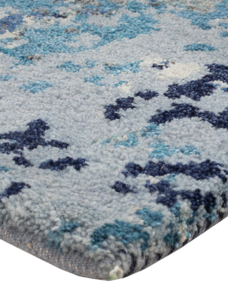 Gabbeh Teppich - Indus - 90 x 60 cm - blau