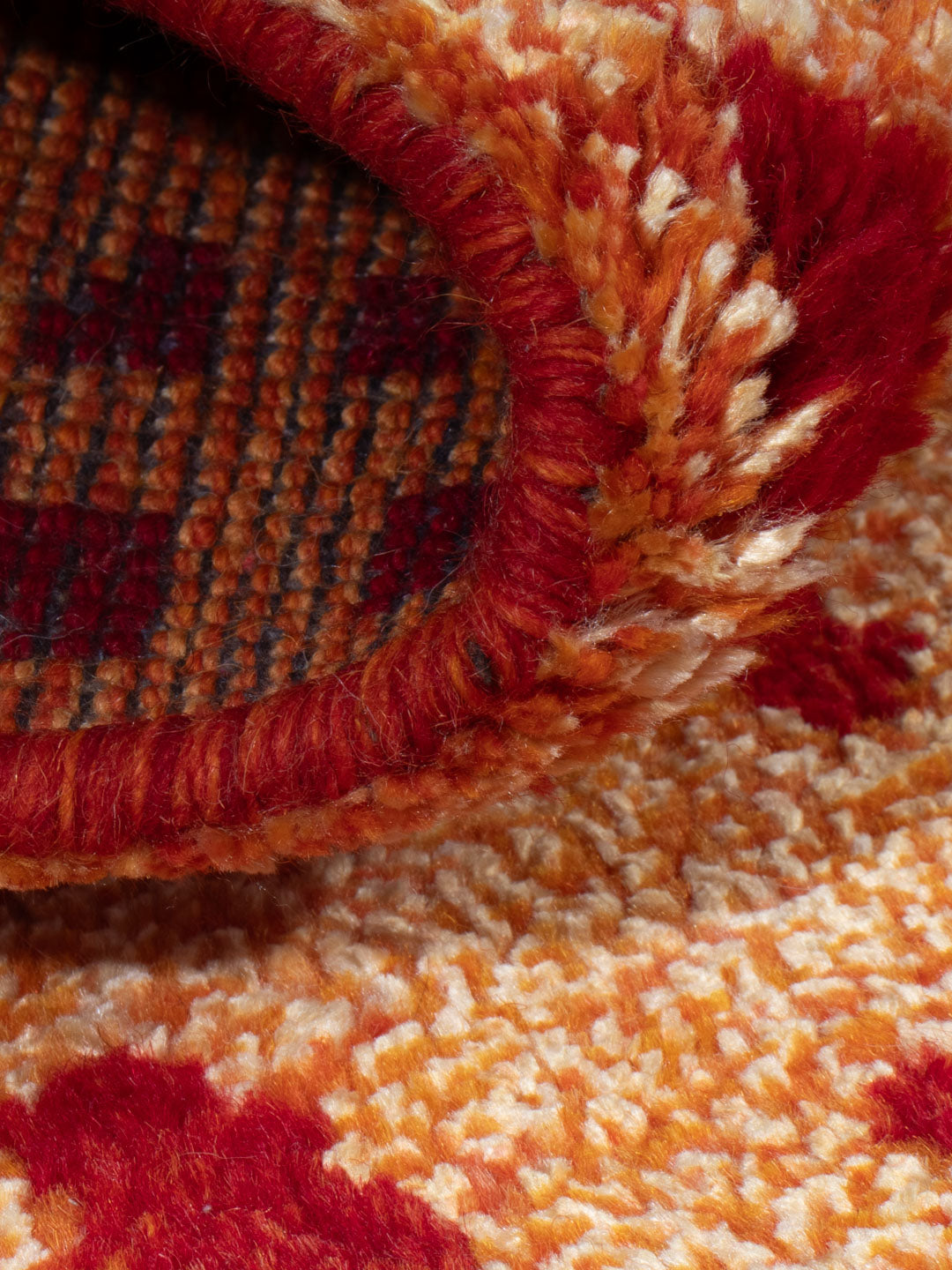 Gabbeh Teppich - Indus - 90 x 60 cm - rost