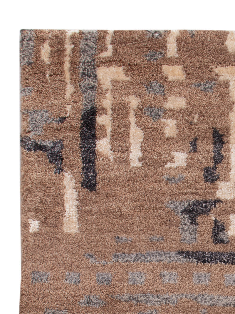 Gabbeh Teppich - Indus - 90 x 60 cm - hellbraun