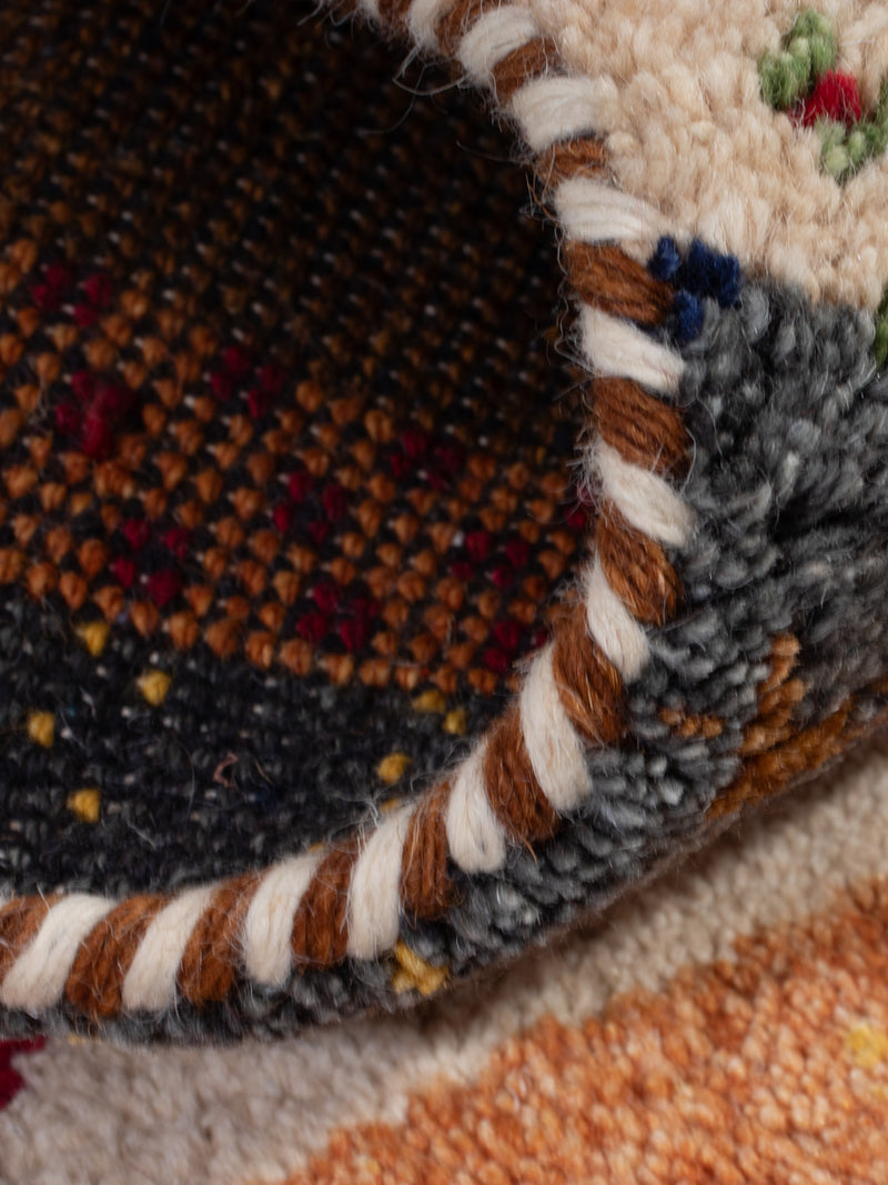 Gabbeh tapijt - Indus - 90 x 60 cm - karamel