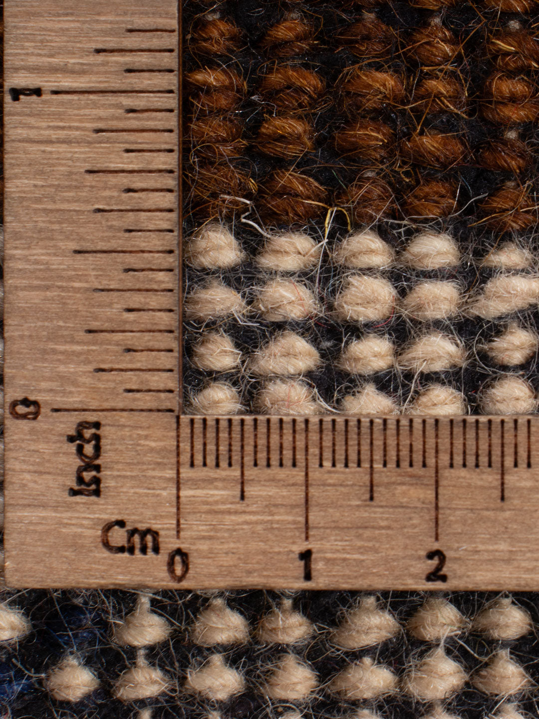 Gabbeh tapijt - Indus - 90 x 60 cm - karamel