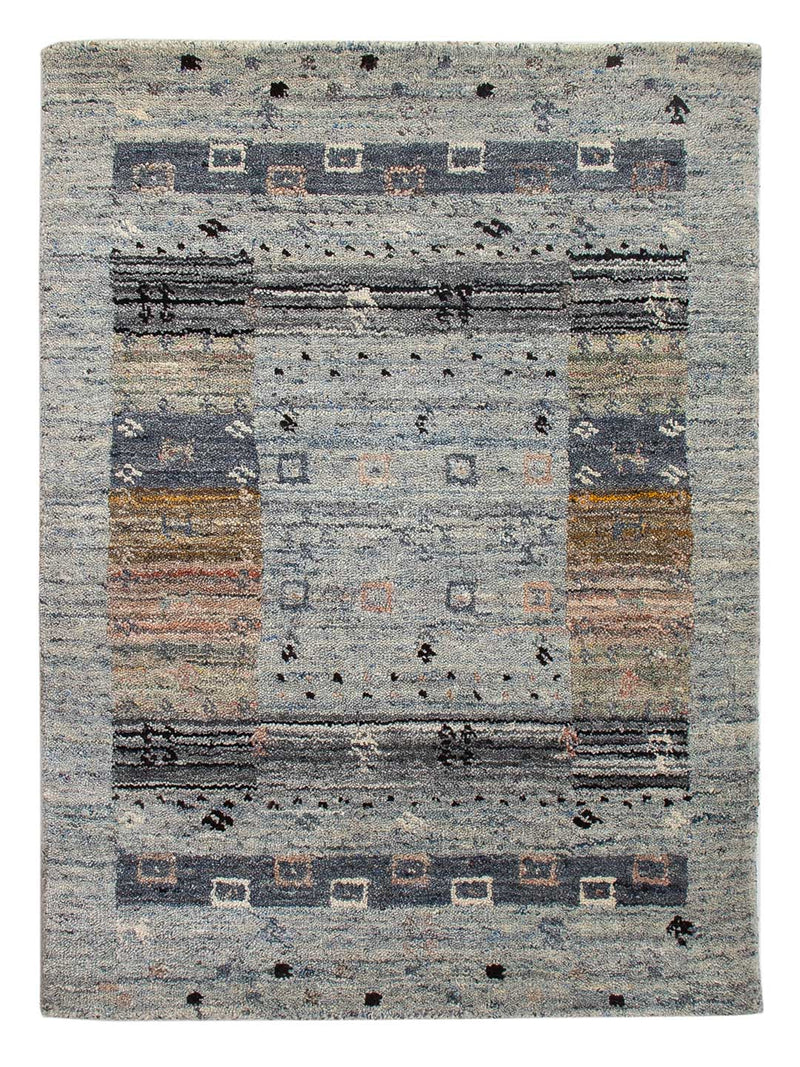 Gabbeh Tapijt - Loribaft Softy - 90 x 60 cm - karamel