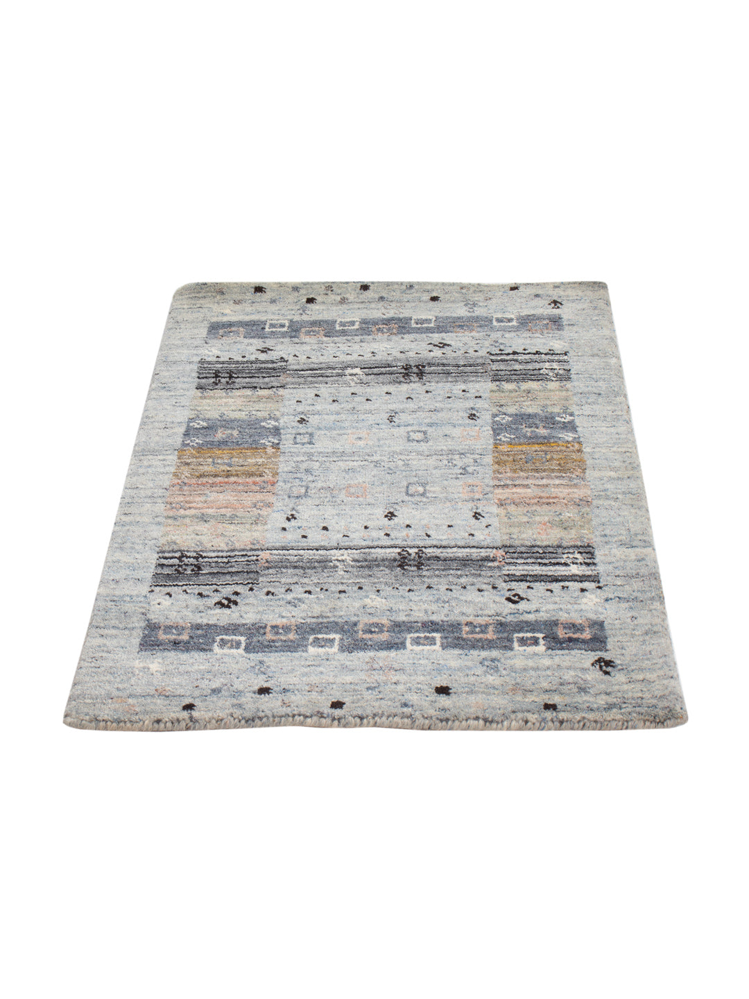 Gabbeh Tapijt - Loribaft Softy - 90 x 60 cm - karamel