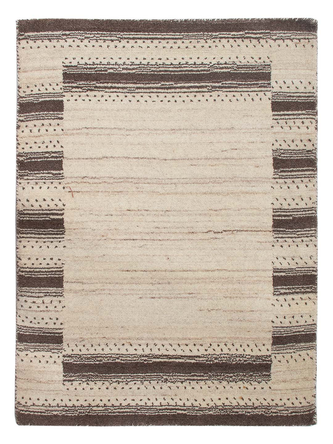 Gabbeh Tapijt - Loribaft Softy - 90 x 60 cm - karamel