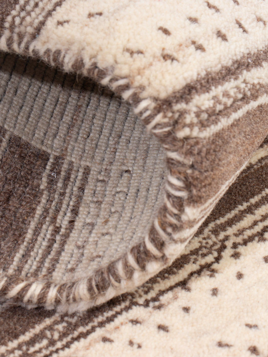 Gabbeh Tapijt - Loribaft Softy - 90 x 60 cm - karamel