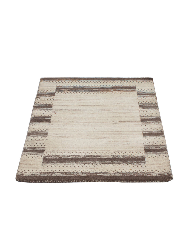 Gabbeh Tapijt - Loribaft Softy - 90 x 60 cm - karamel