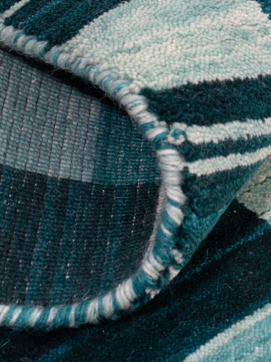 Gabbeh Teppich - Loribaft Softy - 90 x 60 cm - mehrfarbig