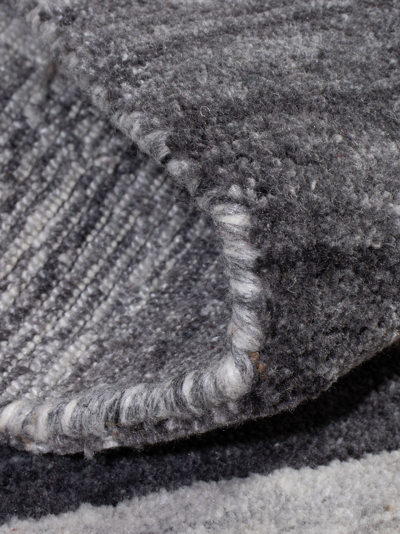 Gabbeh Teppich - Loribaft Softy - 90 x 60 cm - hellgrau