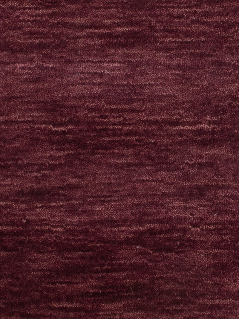 Gabbeh Teppich - Loribaft Softy - 90 x 60 cm - dunkelrot