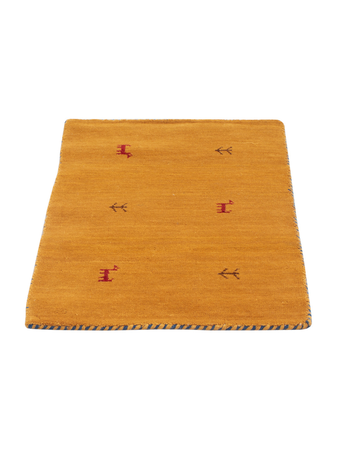 Gabbeh Tapijt - Loribaft Softy - 90 x 60 cm - karamel