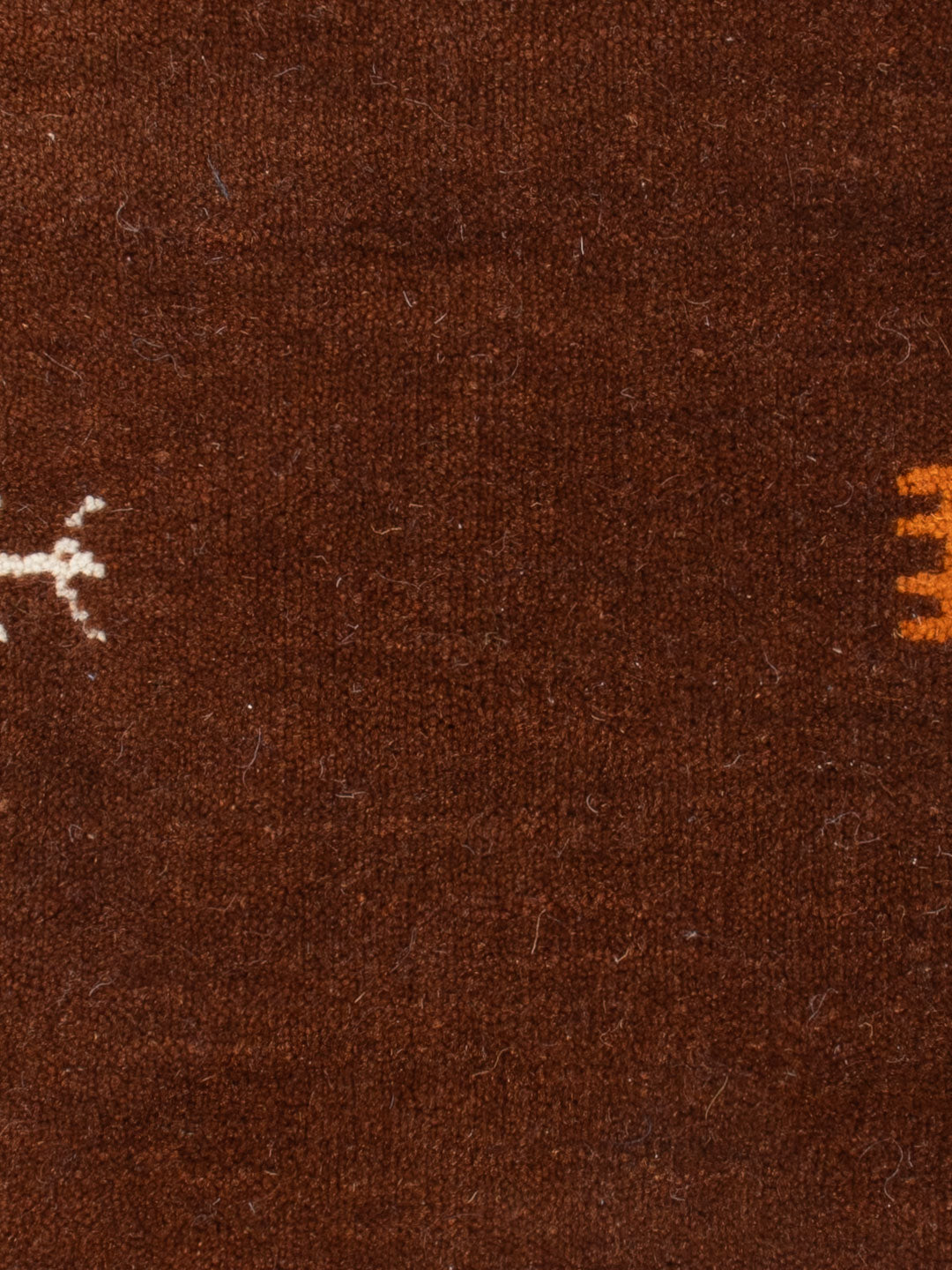 Gabbeh Tapijt - Loribaft Softy - 90 x 60 cm - karamel