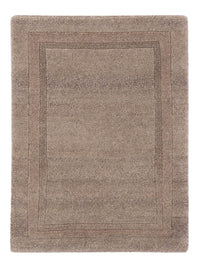 Nepal Teppich - 90 x 60 cm - dunkelbeige
