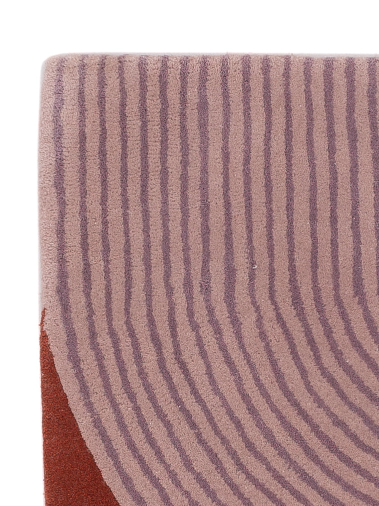 Wollen tapijt - 90 x 60 cm - karamel