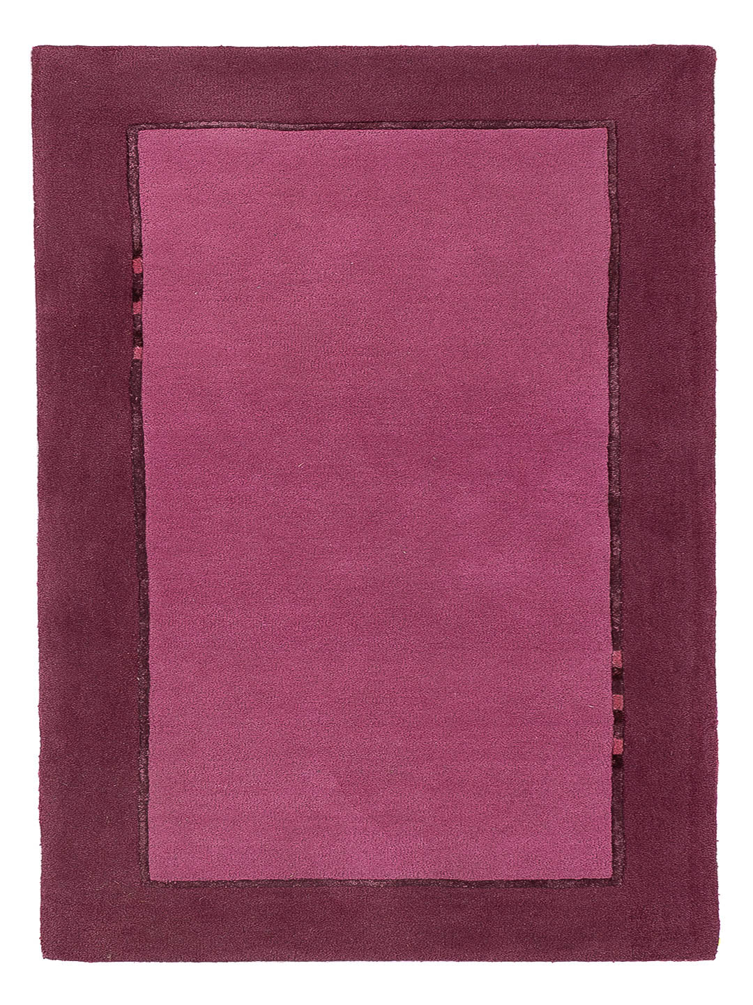 Wollteppich - 160 x 90 cm - lila