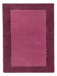 Wollteppich - 160 x 90 cm - lila