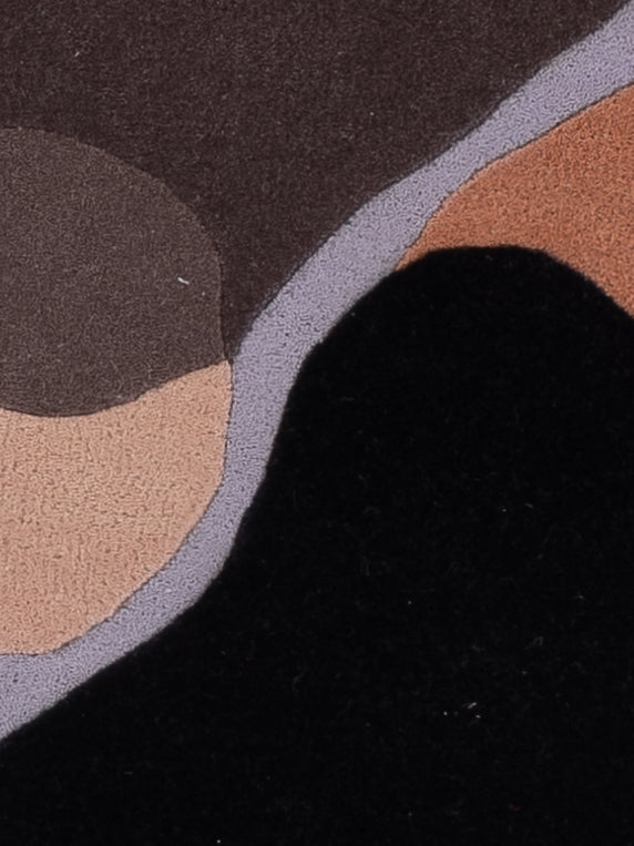 Wollen tapijt - 90 x 60 cm - karamel